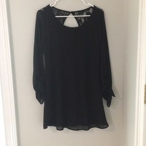 Black formal dress